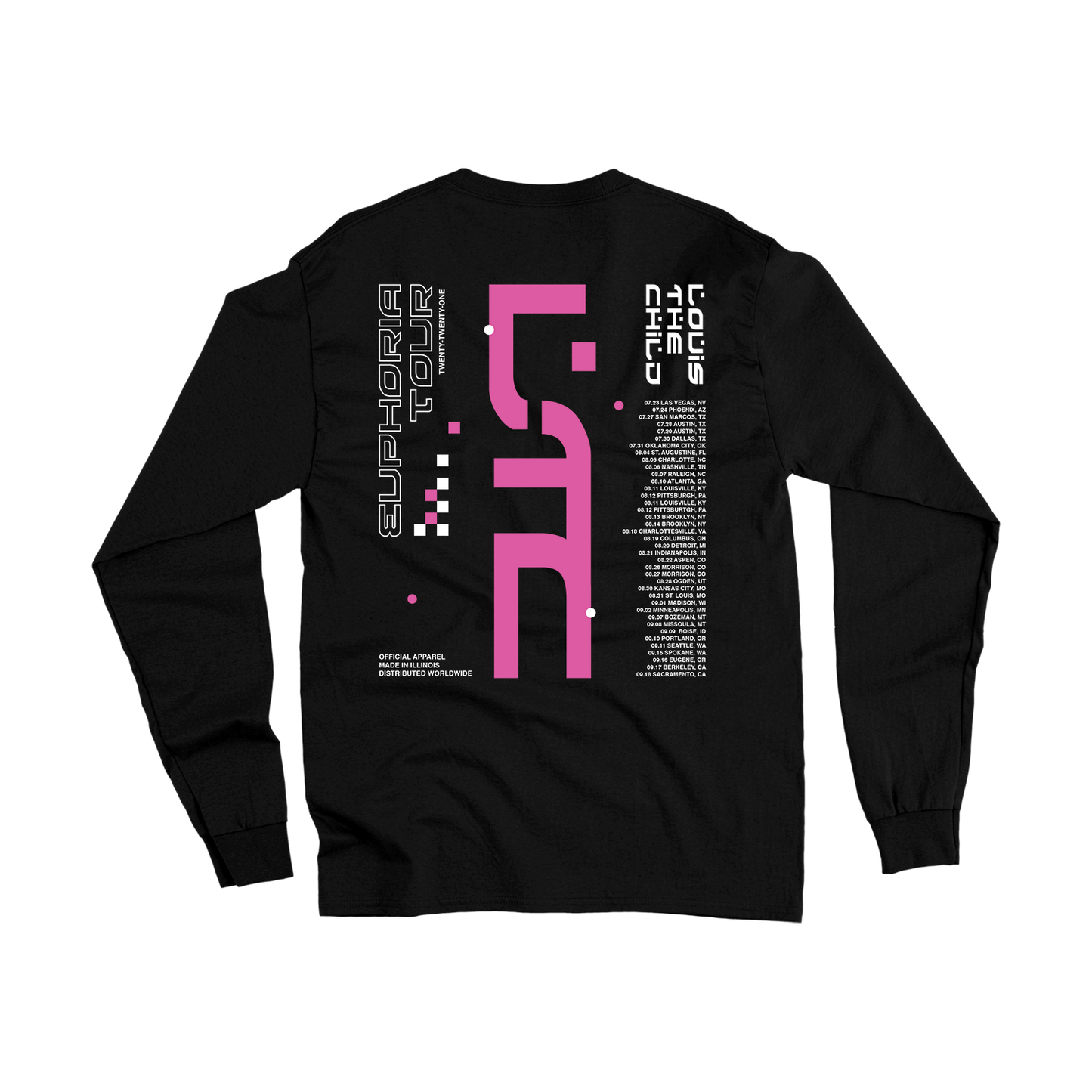 Euphoria Tour Long Sleeve