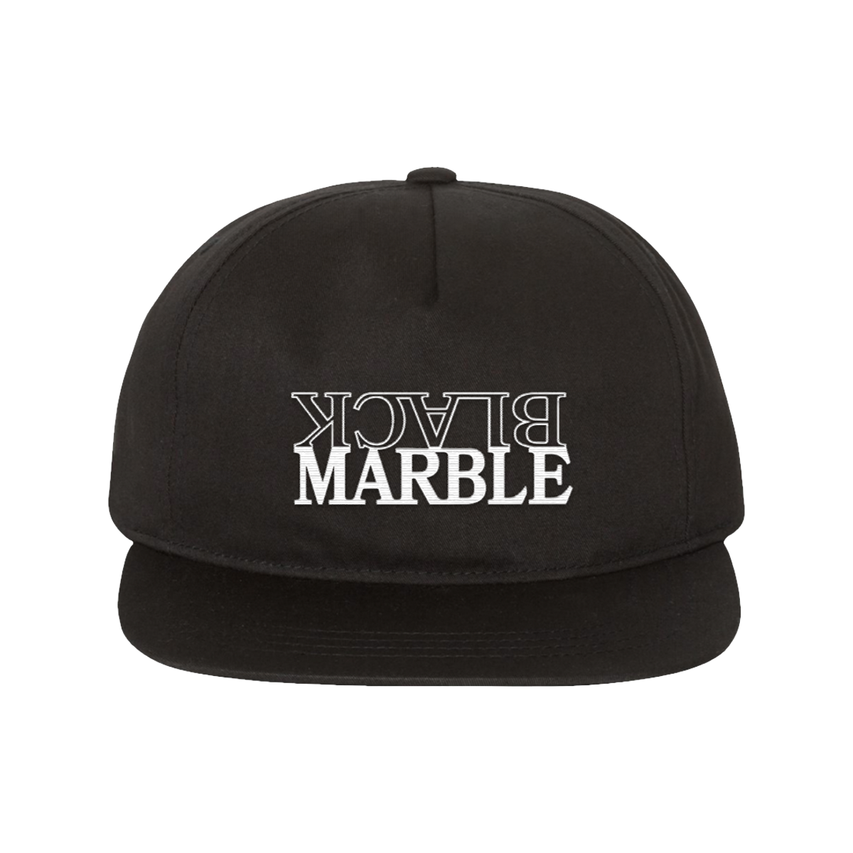 Black Marble Hat