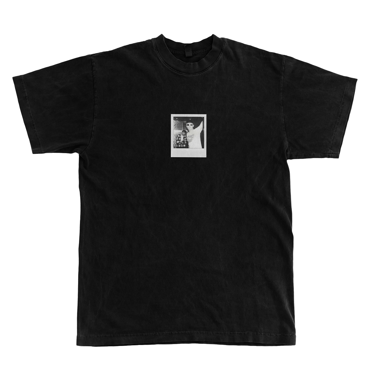 Black Marble Polaroid Tee
