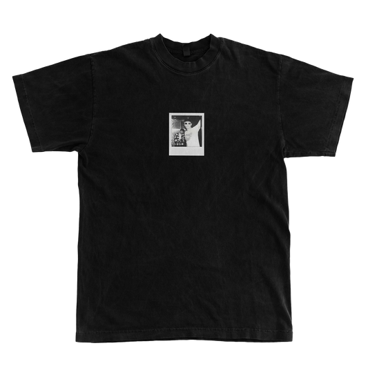 Black Marble Polaroid Tee