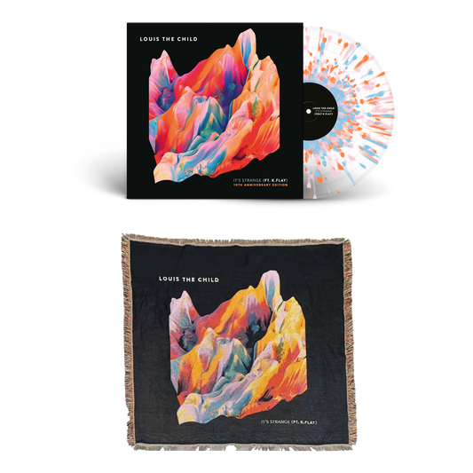 It's Strange 10th Anniversary Vinyl + Blanket Bundle