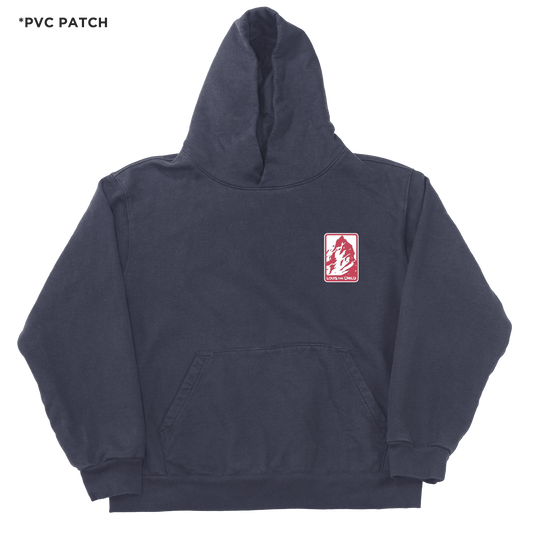 Red Rocks PVC Patch Hoodie